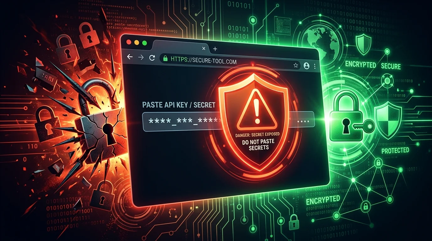 Stop Pasting Secrets Into Random Websites: A Developer's Security Checklist